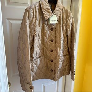 Women’s Burberry Diamond Quilted Coat